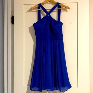 JCREW blue bridesmaid dress